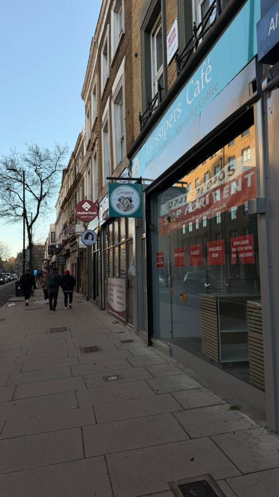 Prime Commercial Shop on Holloway Road – 3 Minutes from Highbury & Islington Station