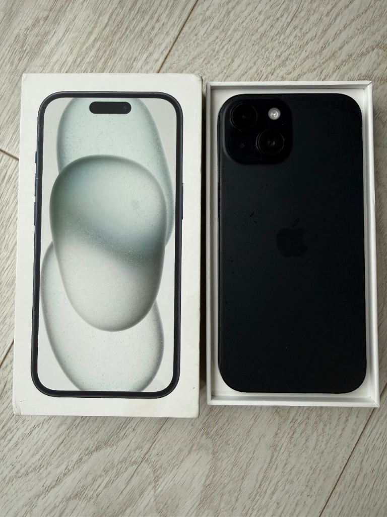 iPhone 15, 128gb, Black