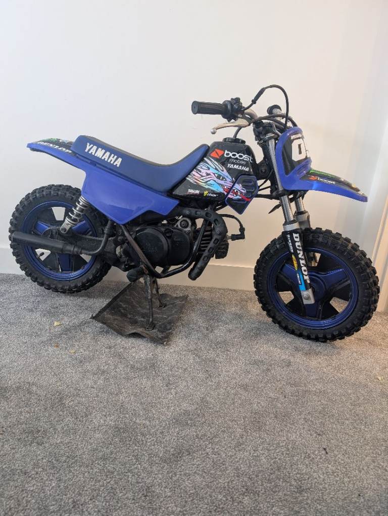 Yamaha PW50 Kids Dirt Bike – Blue, Good Condition