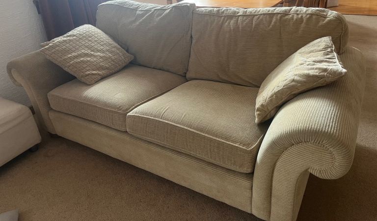 FREE Cosy Beige SofaS - Good Condition