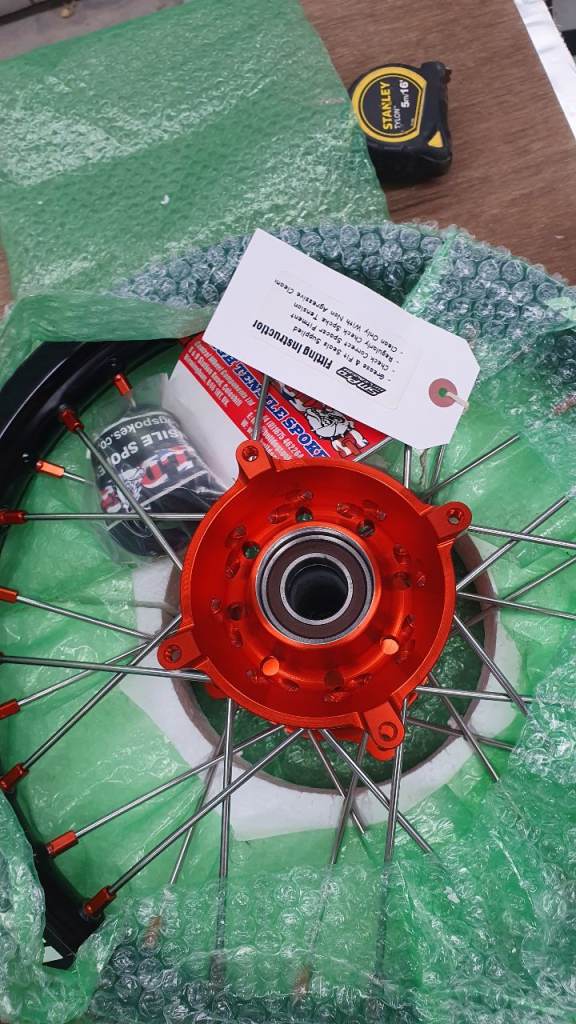 Ktm 85 sm pro platinum rims