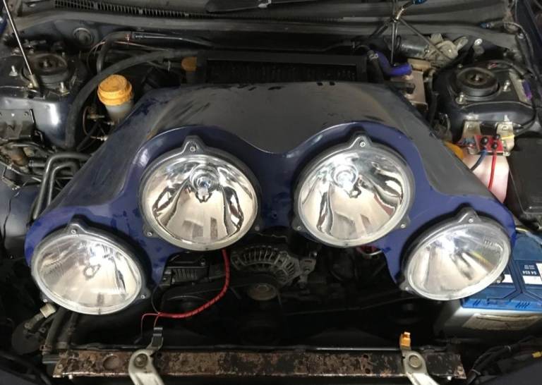 Mitsubishi Evo 7 8 9 lamp pod PIAA