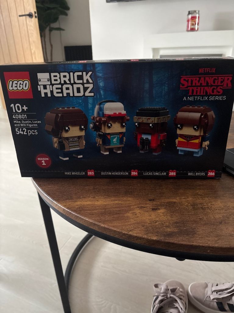 New LEGO BrickHeadz Stranger Things (40801) - 542 pcs