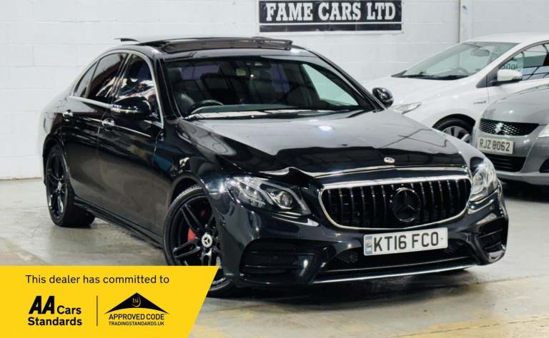 2016 Mercedes-Benz E Class E220d AMG Line Premium Plus 4dr 9G-Tronic SALOON DIESEL Automatic