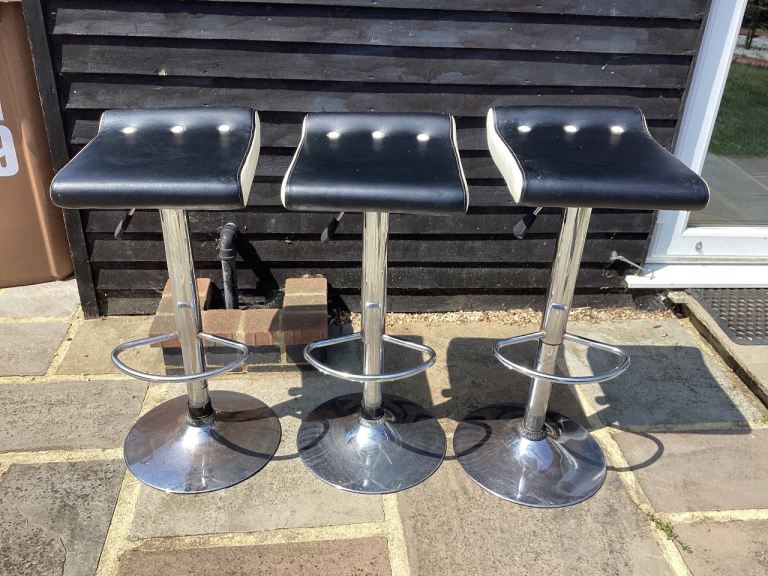 Three Breakfast bar stools