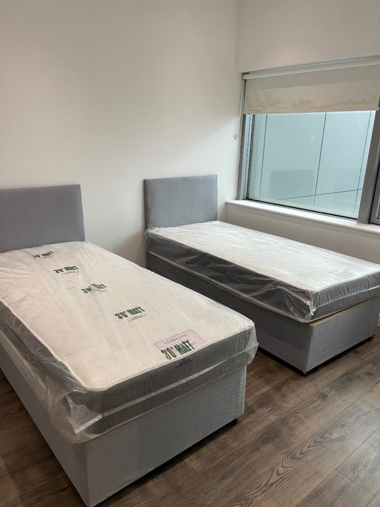 Single Divan  bed Inc mattress