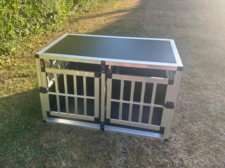 Aluminium Car Dog Cage by Cozy Pet Travel Puppy Crate Pet Carrier Transport