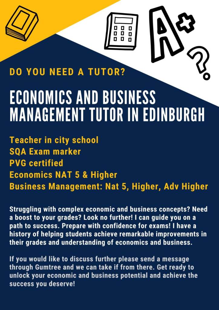 Economics and Business Management Tutor