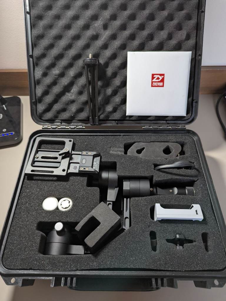 Zhiyun Crane V1 - 3-Axis Handheld Gimbal Stabilizer w/ Case - Great Condition
