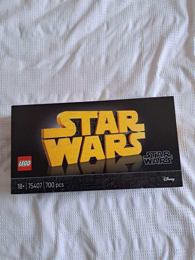 LEGO Star Wars: Brick-Built Star Wars Logo (75407) (sealed)