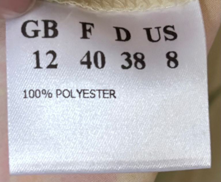 Patterned Jacques Vert woman’s outfit