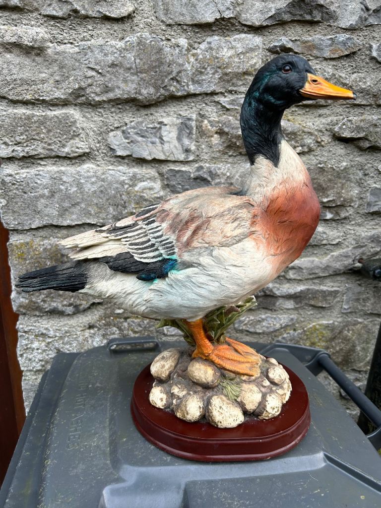 Male Mallard Duck Figurine 