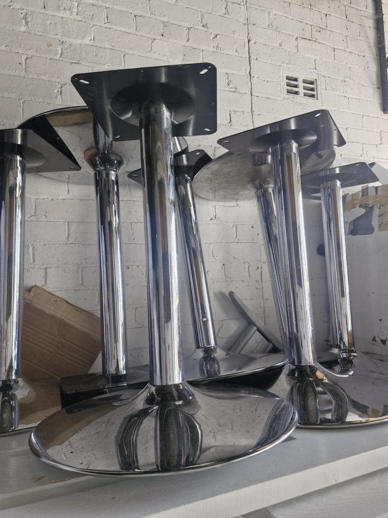 Bistro cafe and restaurant table bases (40 available)