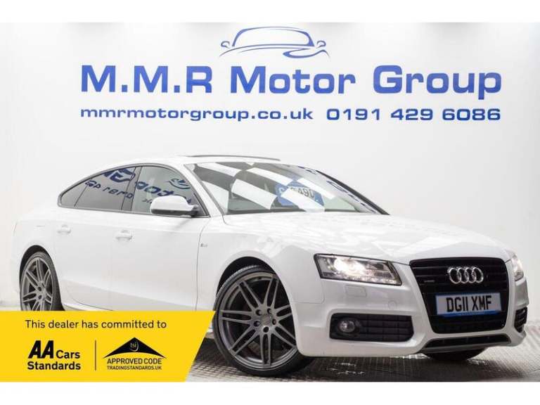 2011 Audi A5 2.0 TFSI S line Sportback S Tronic quattro Euro 5 5dr Hatchback Petrol Automatic