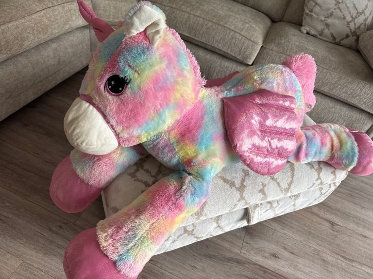 Unicorn large teddy
