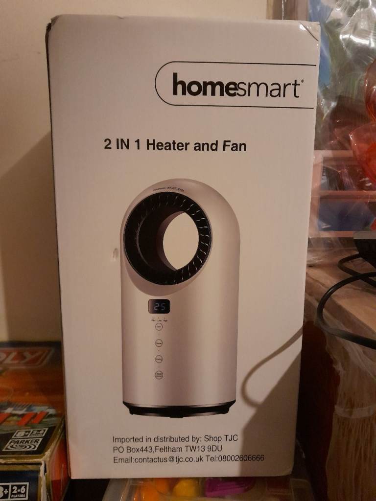 2 in 1 Fan and heater