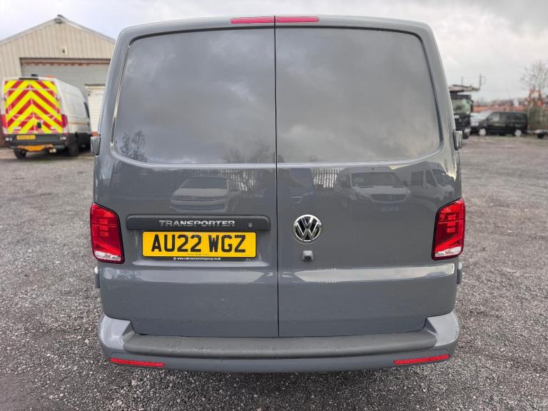 2022 Volkswagen Transporter T6.1 Highline 150 BHP. Pure Grey. 6 Sp Manual. AC. 