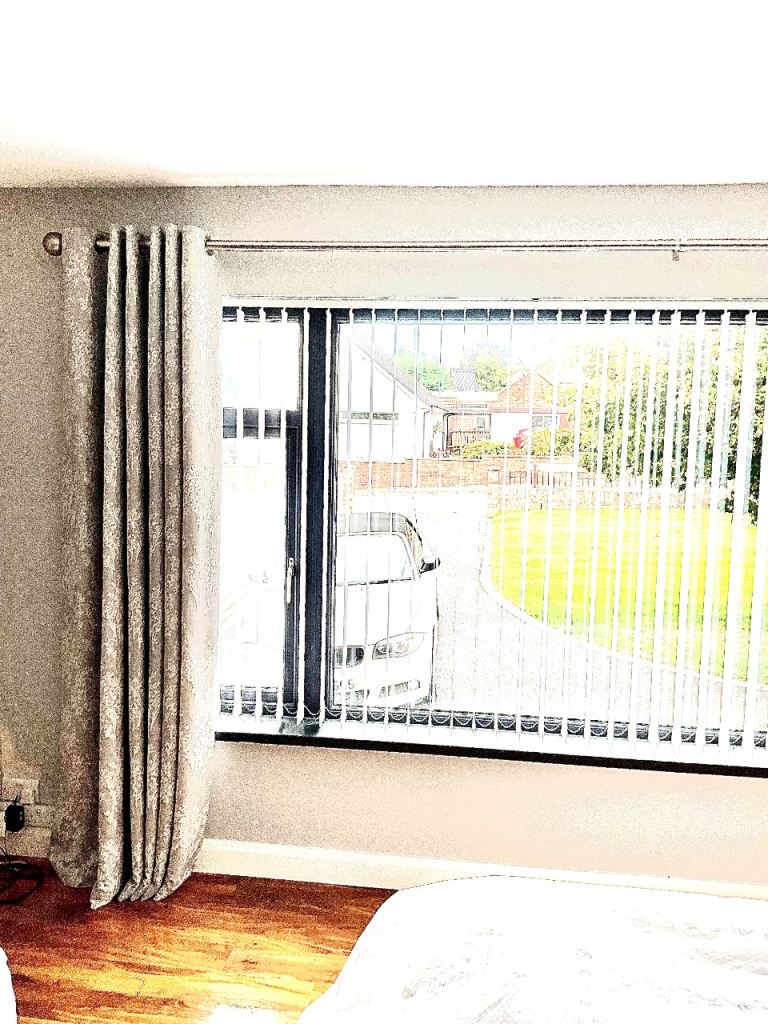 Curtains 90” x 90” for sale from a pet and smoke free home.