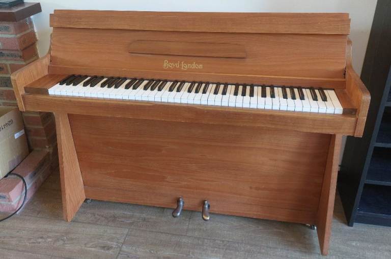 Boyd Piano with Matching Stool – good condition - open to offers