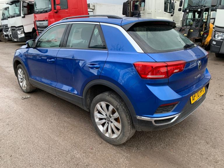 2020 VOLKSWAGEN T-ROC SE TSI EVO DSG 1.5 AUTO SUV DAMAGED SALVAGE REPAIRABLE