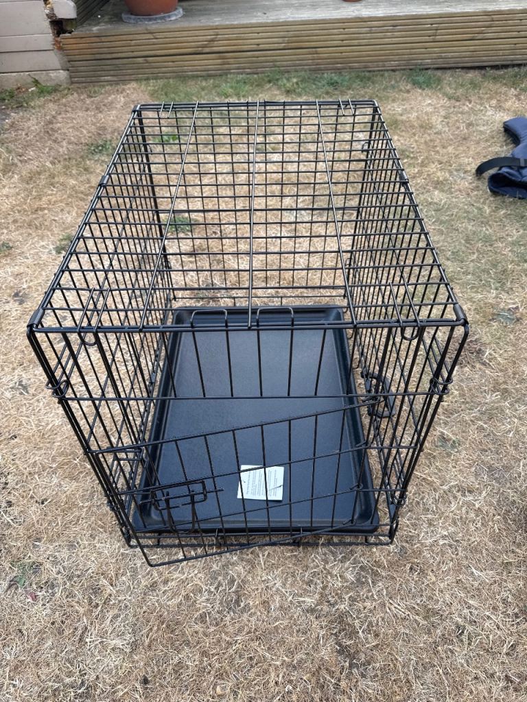 Single door pet cage 