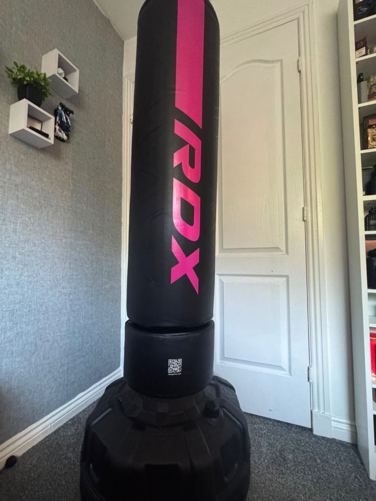 RDX Freestanding Punch Bag with Boxing Mitts – Good Condition