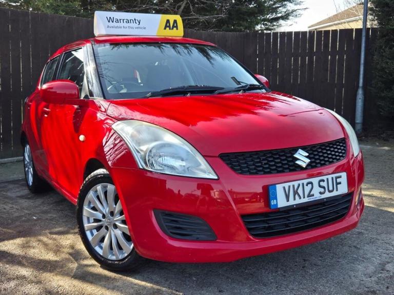 2012 Suzuki Swift 1.2 SZ3 5dr HATCHBACK PETROL Manual