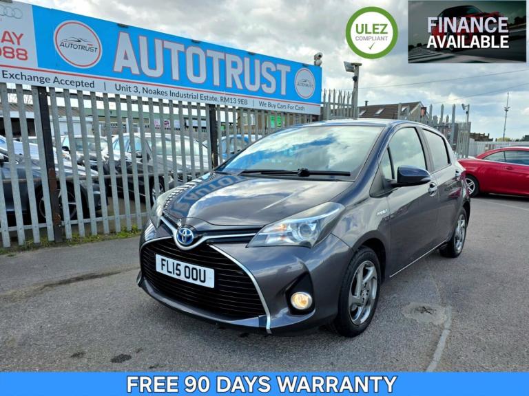 2015 Toyota Yaris 1.5 Hybrid Icon 5dr CVT HATCHBACK Petrol/Electric Hybrid Automatic