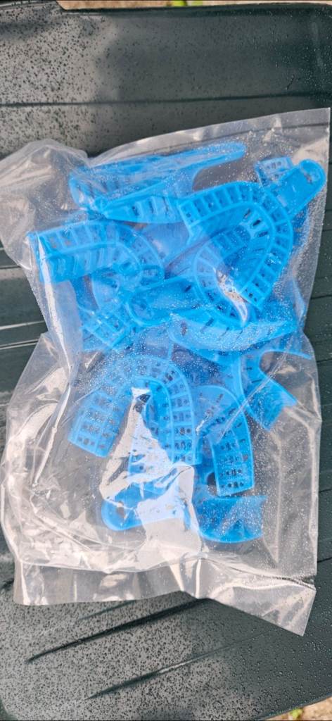 New Dental Impression Trays – Blue, Various Sizes