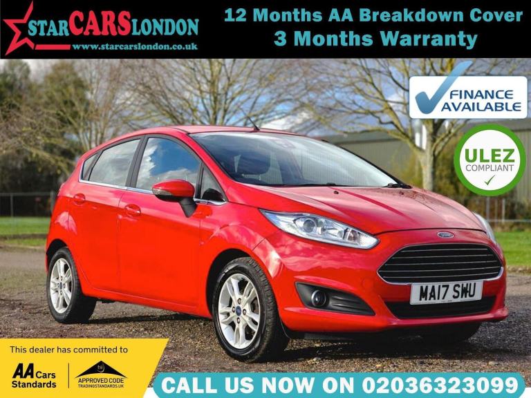 2017 Ford Fiesta 1.0T EcoBoost Zetec Powershift Euro 6 5dr HATCHBACK Petrol Auto