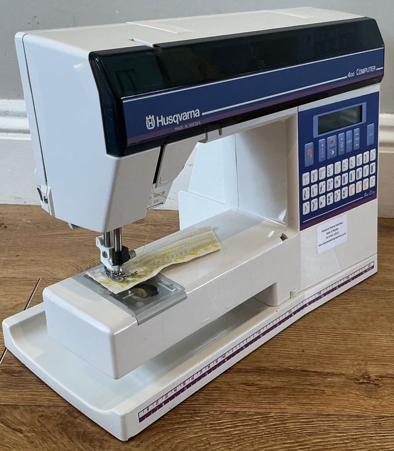 Husqvarna 400 Swedish Made Sewing Machine Pre-Owned - Serviced With Warranty - UK Delivery