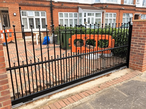 Traditional Sliding Steel door