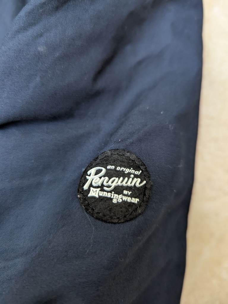 image for Men's penguin navy coat