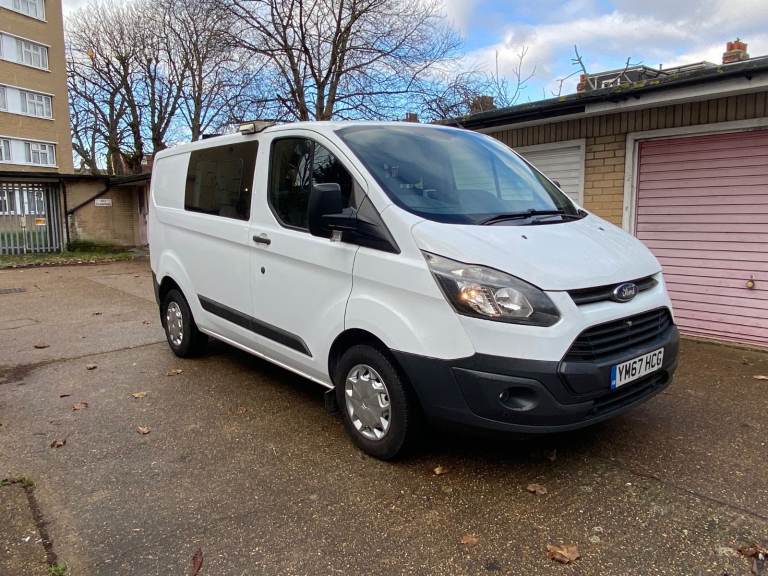 2017 67 FORD TRANSIT CUSTOM CREW VAN 1 OWNER 47K MILES NO VAT TOURNEO MINIBUS
