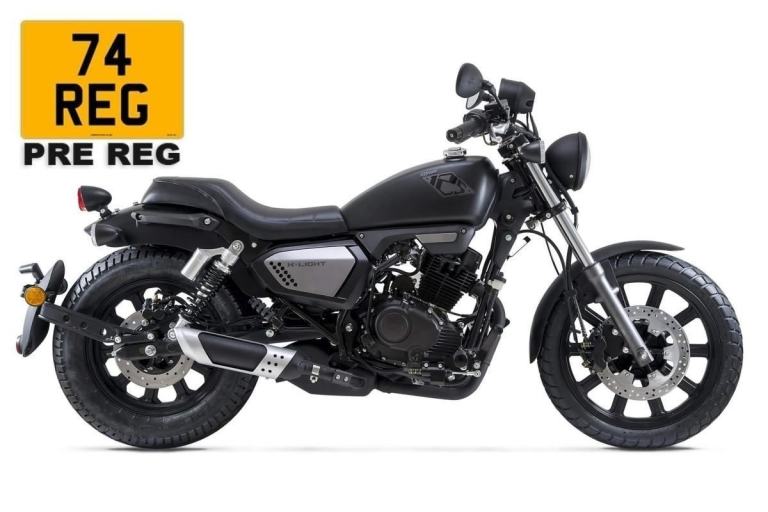 Keeway K Light 125cc pre-reg bargain