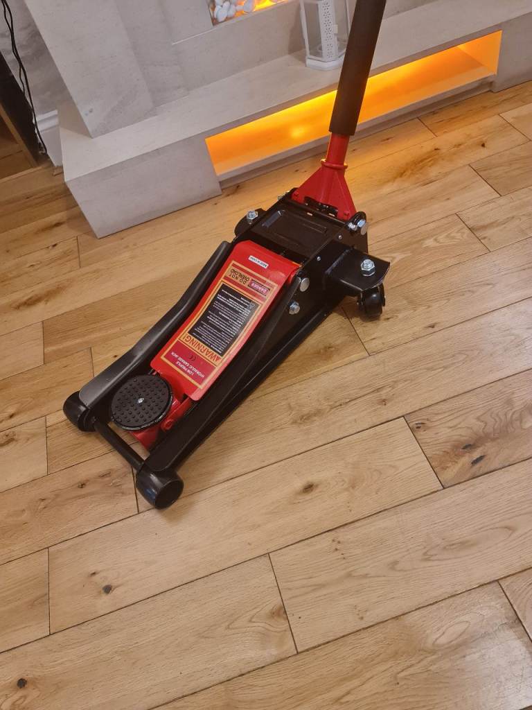 Durable steel Trolley  3 Ton Jack Compact Hydraulic for Van Car Caravan