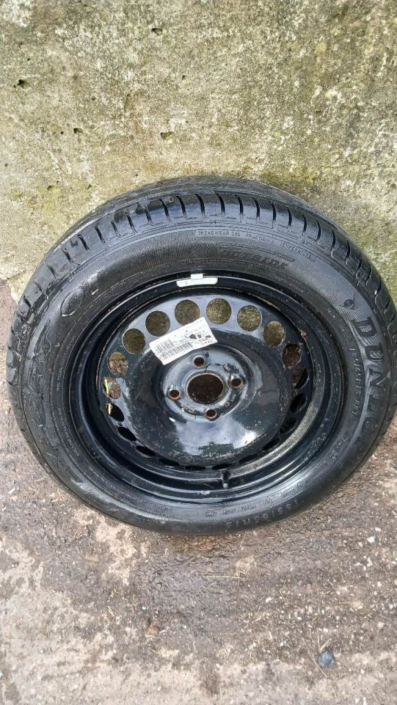Dunlop 185 65 15 sp sport 01 new tyre and rim 