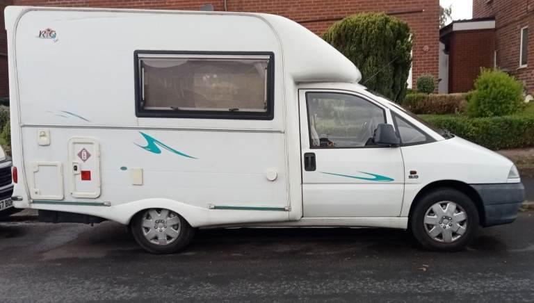 Fiat scudo Nu Venture Rio Sand motorhome 