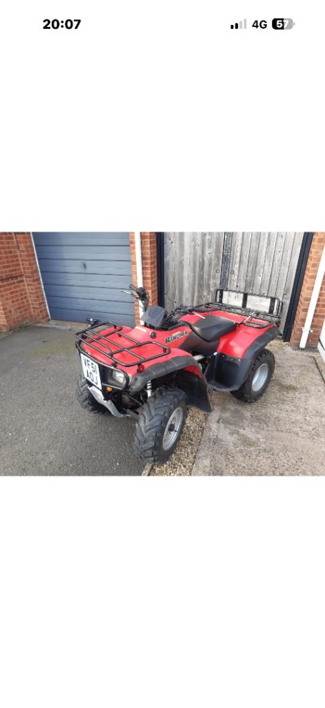 Honda rancher 350 4x4