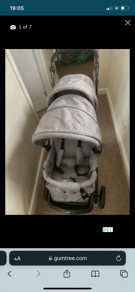 Double pram 