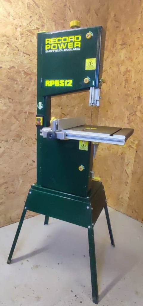 Record Power RPBS 12 Bandsaw with Stand