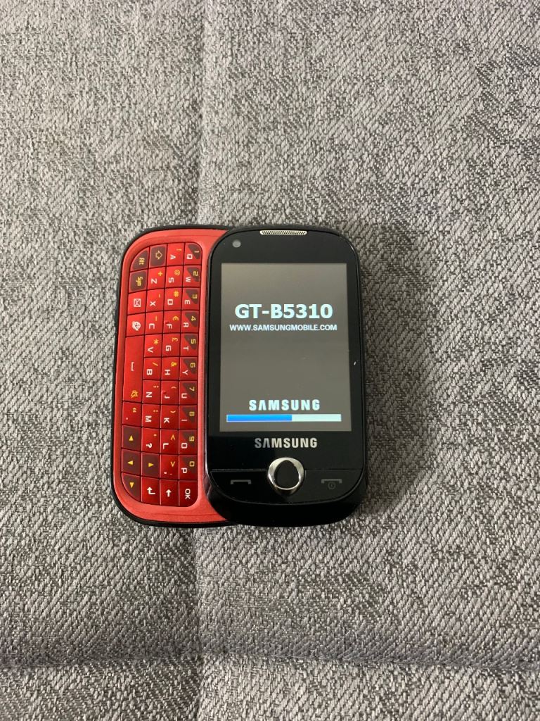 Samsung GT-B5310 Mobile Phone - Black & Red, Good Condition