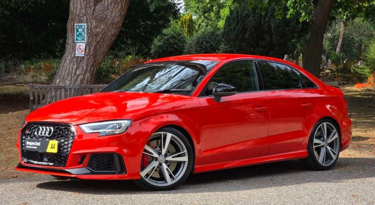 2018 Audi RS3 2.5 TFSI Saloon 4dr Petrol S Tronic quattro Euro 6 (s/s) (400 ps) Saloon Petrol Aut...