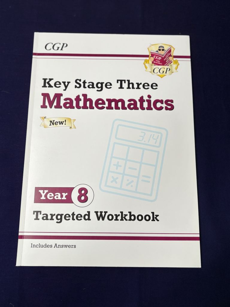 CGP Key Stage Three Mathematics Year 8 Targeted Workbook – NEW