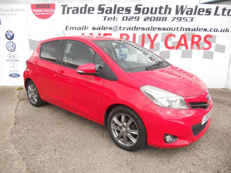 2012 Toyota Yaris 1.33 VVT-i SR 5dr Multidrive S HATCHBACK Petrol Manual