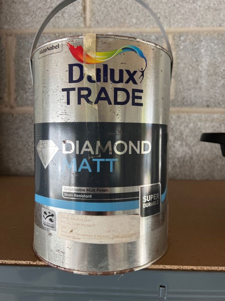 Dulux Trade Diamond Matt Paint – Scrubbable, Stain Resistant