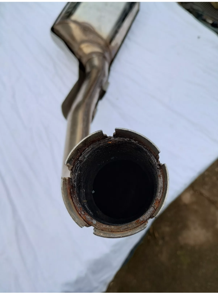 Honda CBR600 Exhaust pipe can Used Vgc