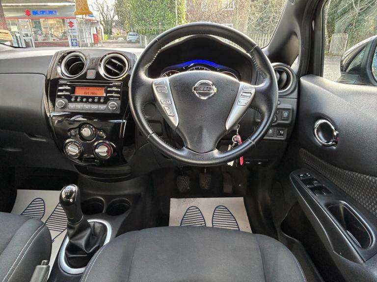 2017 Nissan Note 1.2 Black Edition Hatchback 5dr Petrol Manual Euro 6 (s/s) (80