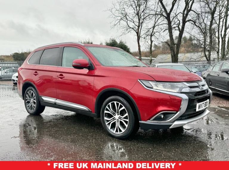2017 Mitsubishi Outlander 2.2 DI-D 4 SUV 5dr Diesel Automatic 4WD Euro 6 147 bhp 7 seats  ESTATE ...