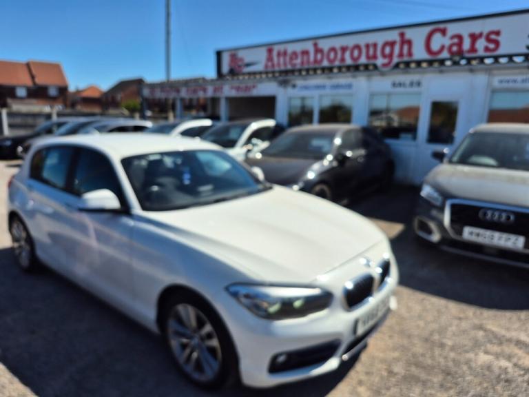2018 BMW 1 Series 116d Sport 5dr [Nav/Servotronic] HATCHBACK DIESEL Manual